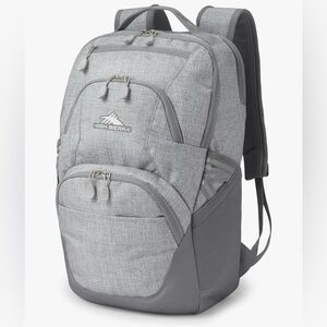 High Sierra Swoop SG Backpack, gray, good used condition